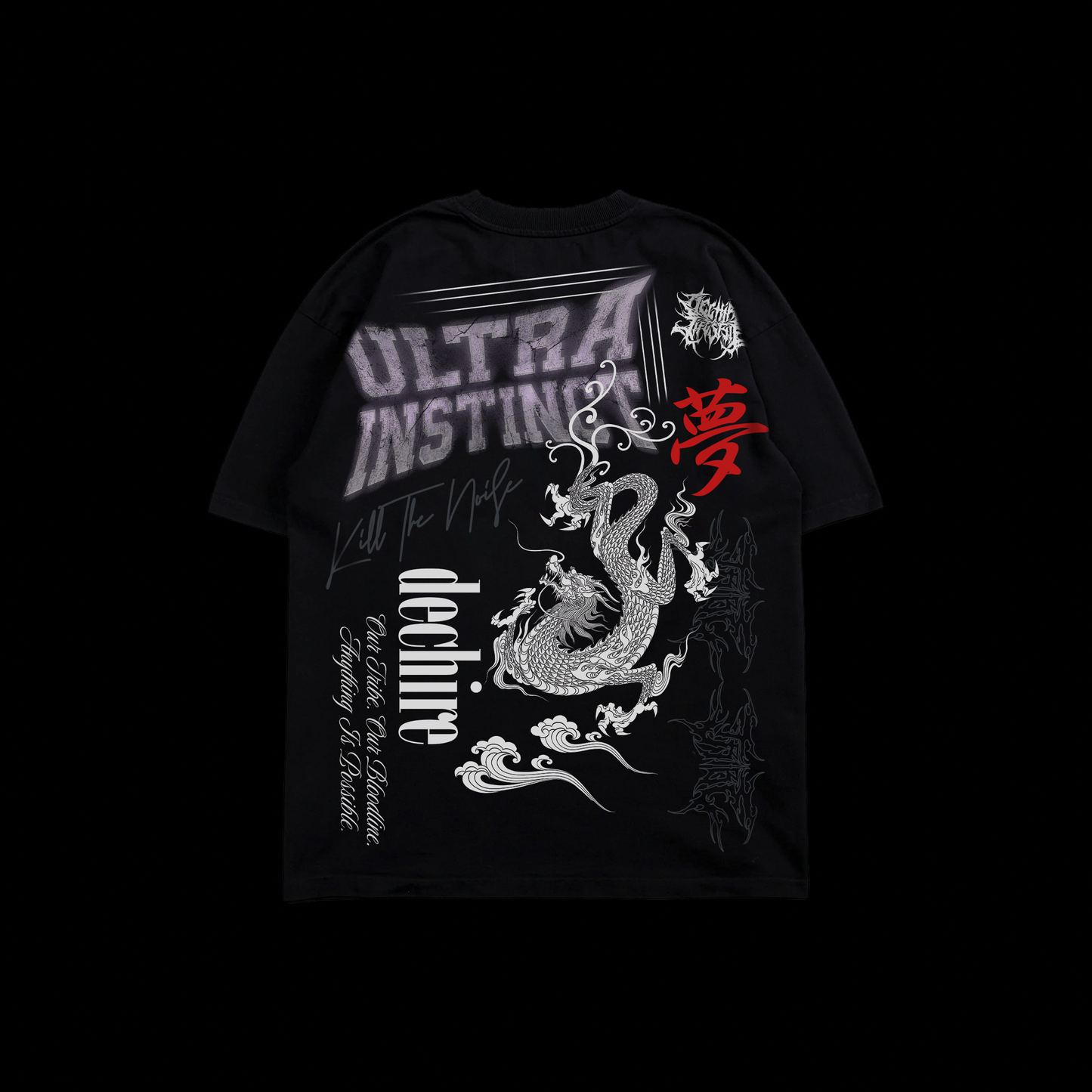 THE ULTRA INSTINCT 'LIMITED' OS TEE IN BLACK