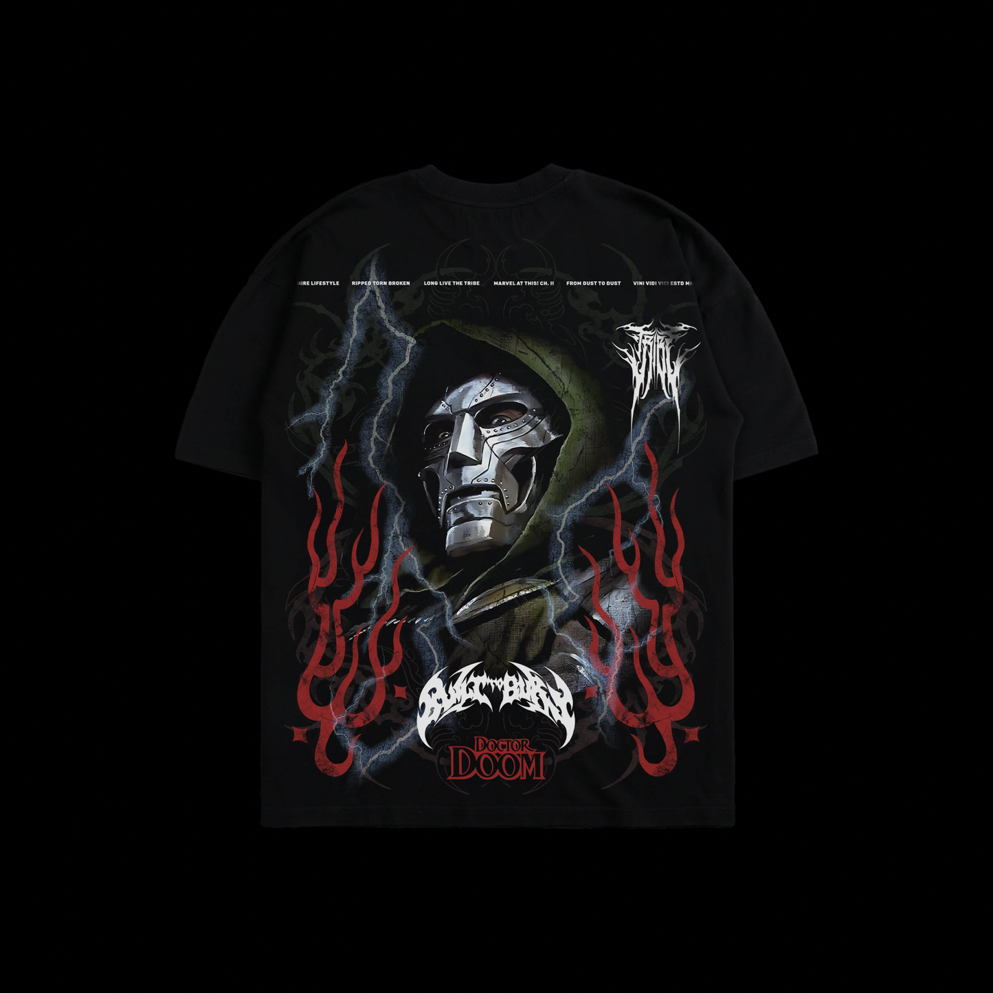 MF' DOOM 'LIMITED' OS TEE IN BLACK