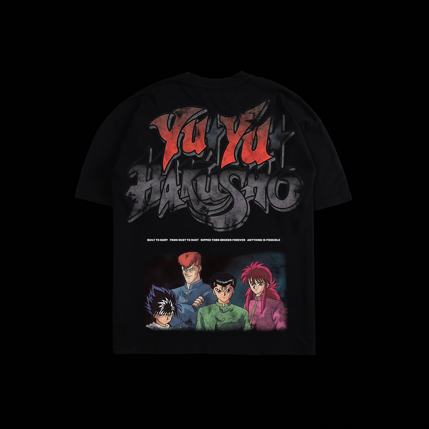 TEAM URAMESHI 'LIMITED' OS TEE IN BLACK