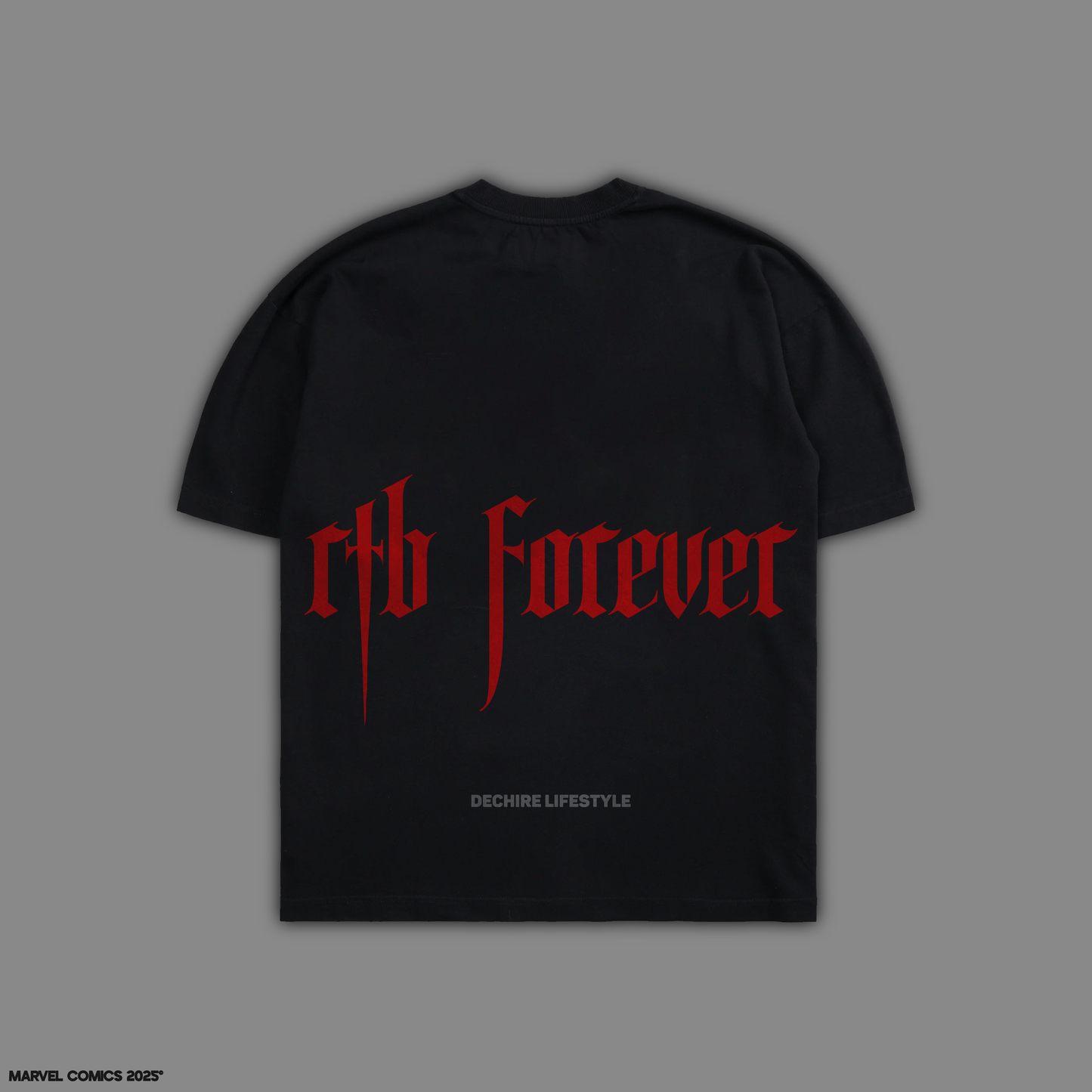 BLACK PANTHER 1998 'LIMITED' 10oz OVERSIZED TEE IN BLACK