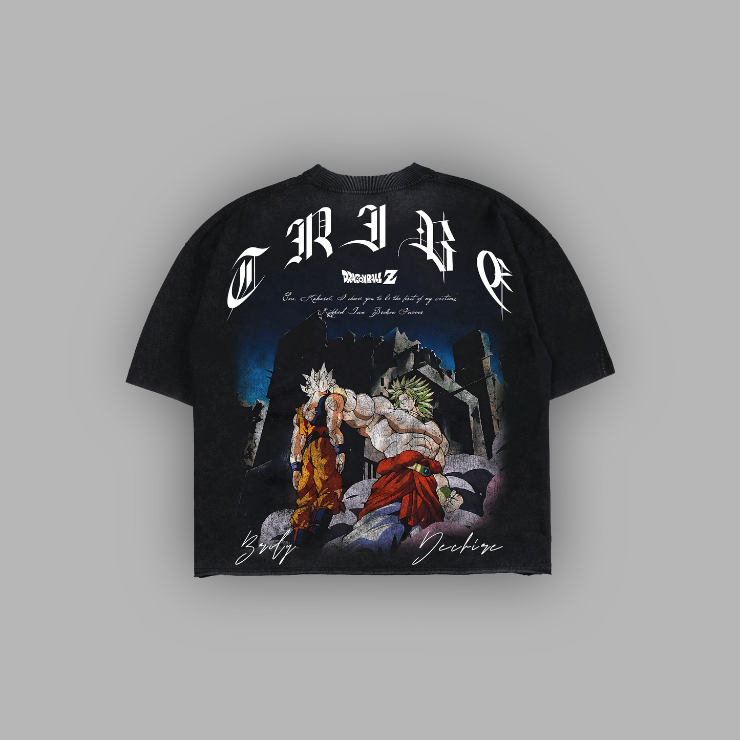 BROLY '32 YEAR ANNIVERSARY' OS HVWT BOXY TEE || SNOW WASH EDITION®