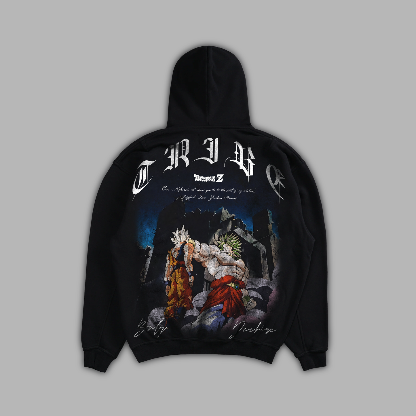 BROLY '32nd ANNIVERSARY EDITION' DL:MADE 4060 TERRY HOODIE
