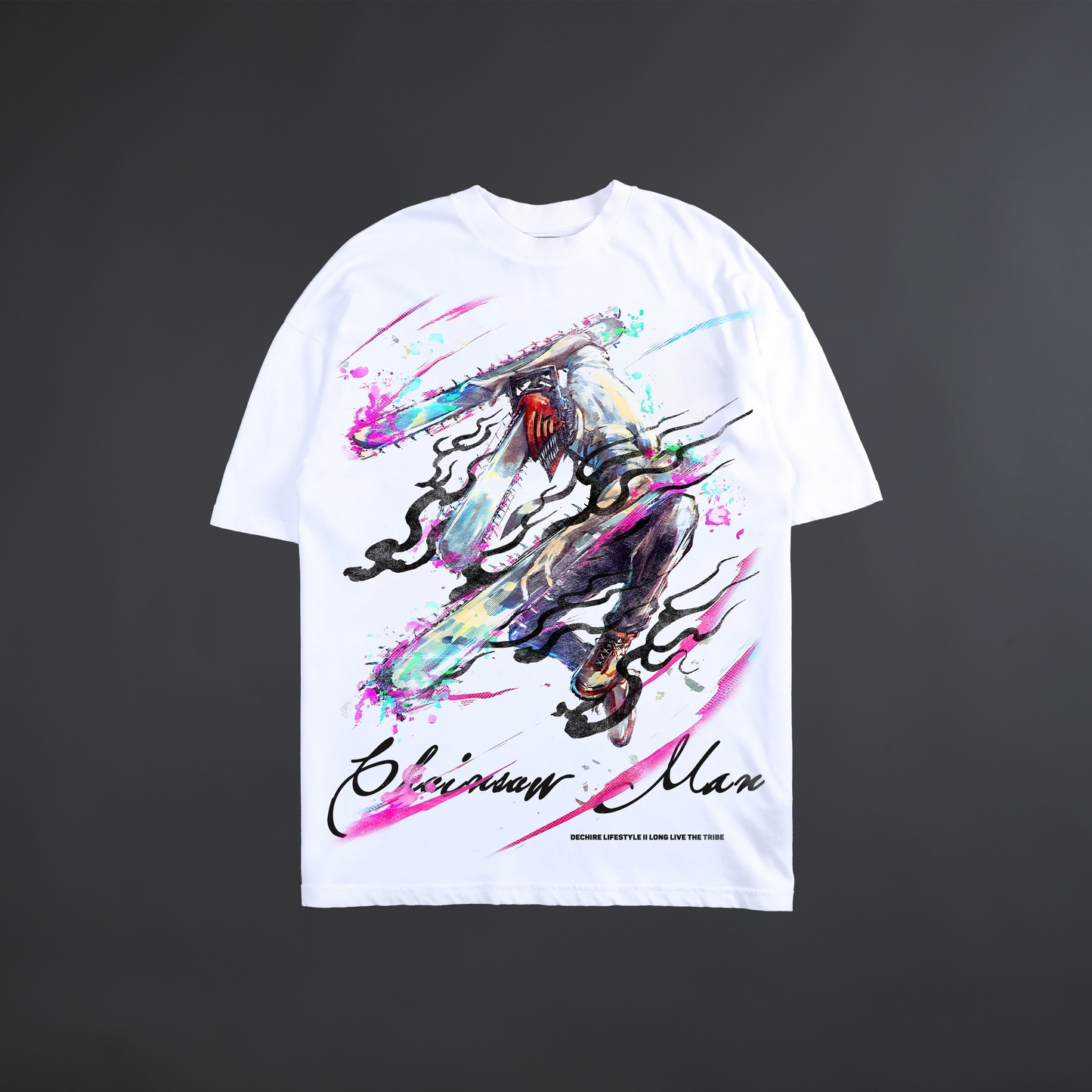 CHAINSAW MAN 'LIMITED' OS TEE MOON WHITE EDITION®