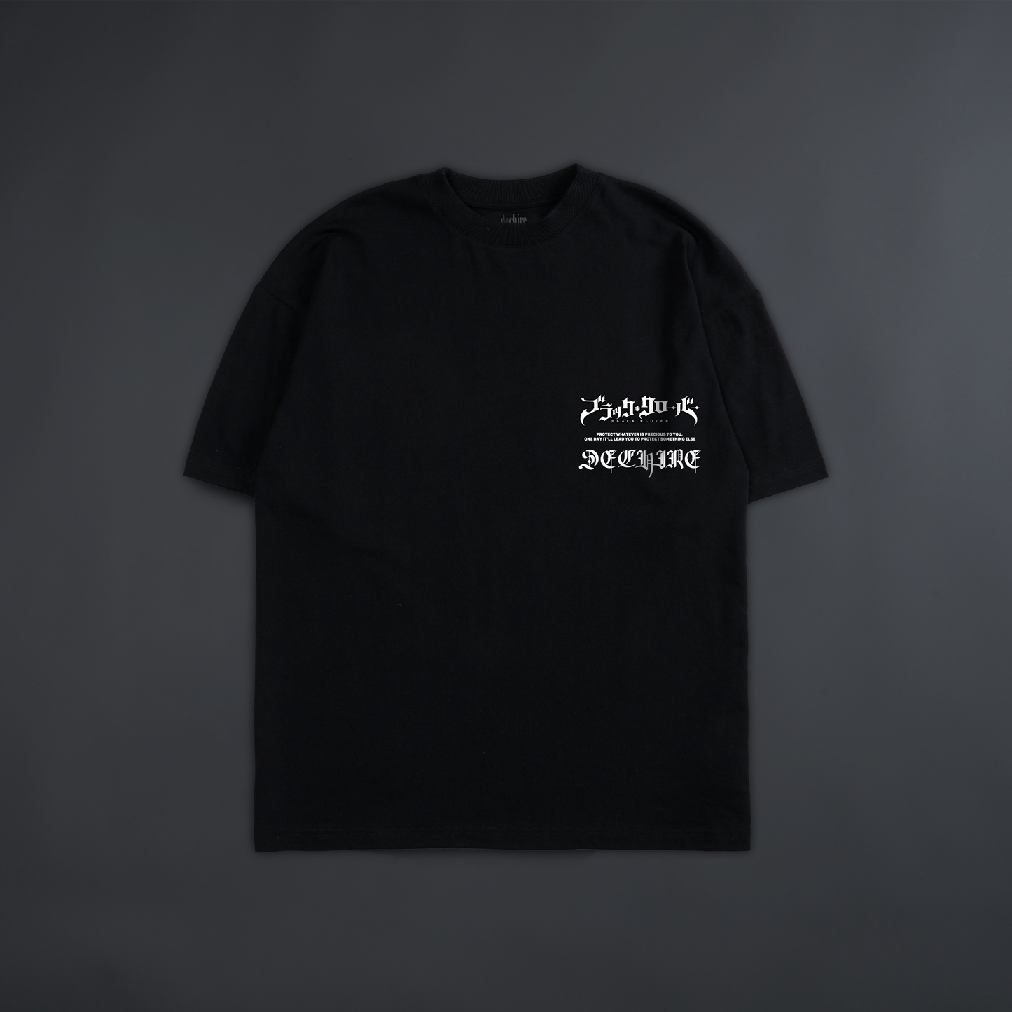 YAMI SUKEHIRO 'LIMITED' OVERSIZED TEE IN BLACK