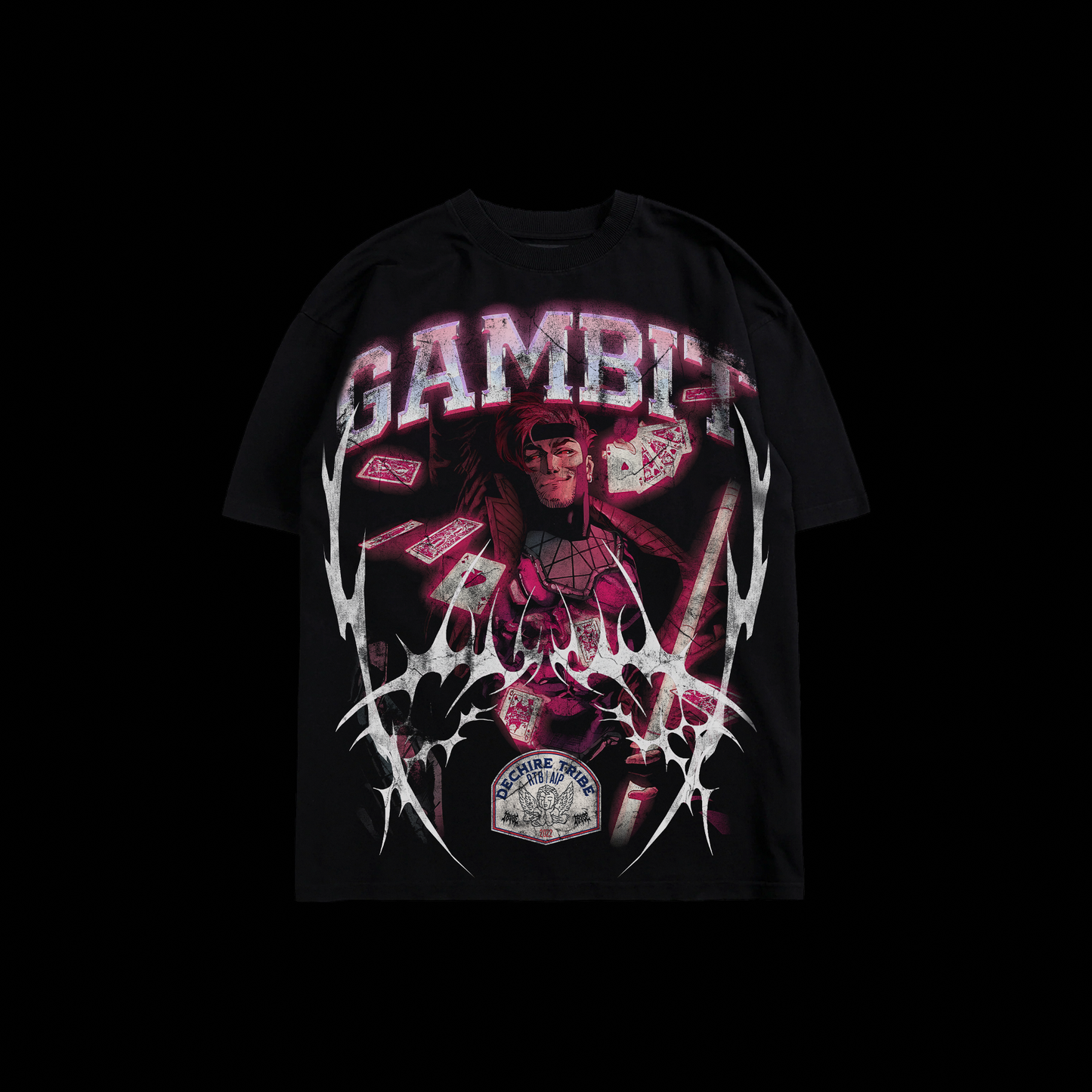GAMBIT | X-MEN ORIGINS 'LIMITED' OS TEE IN BLACK