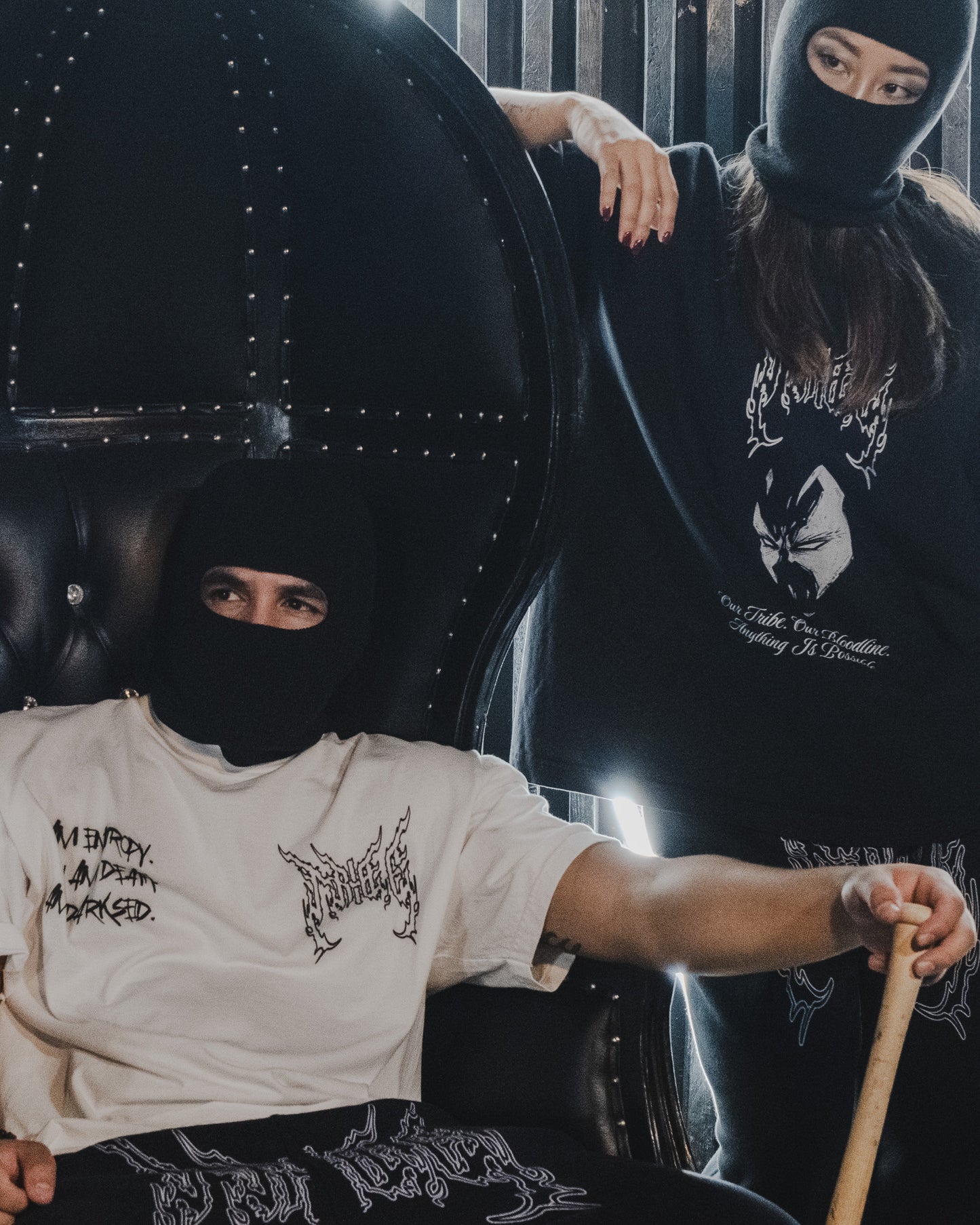 TEK DARKSEID: ENTROPY 'LIMITED' 8.5oz LA:MADE WGD TEE IN WHITE