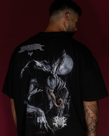 VENOM  '1 OF 10' 12oz OS PUMP COVER TEE IN BLACK