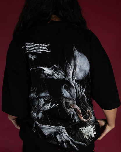 VENOM  '1 OF 10' 12oz OS PUMP COVER TEE IN BLACK