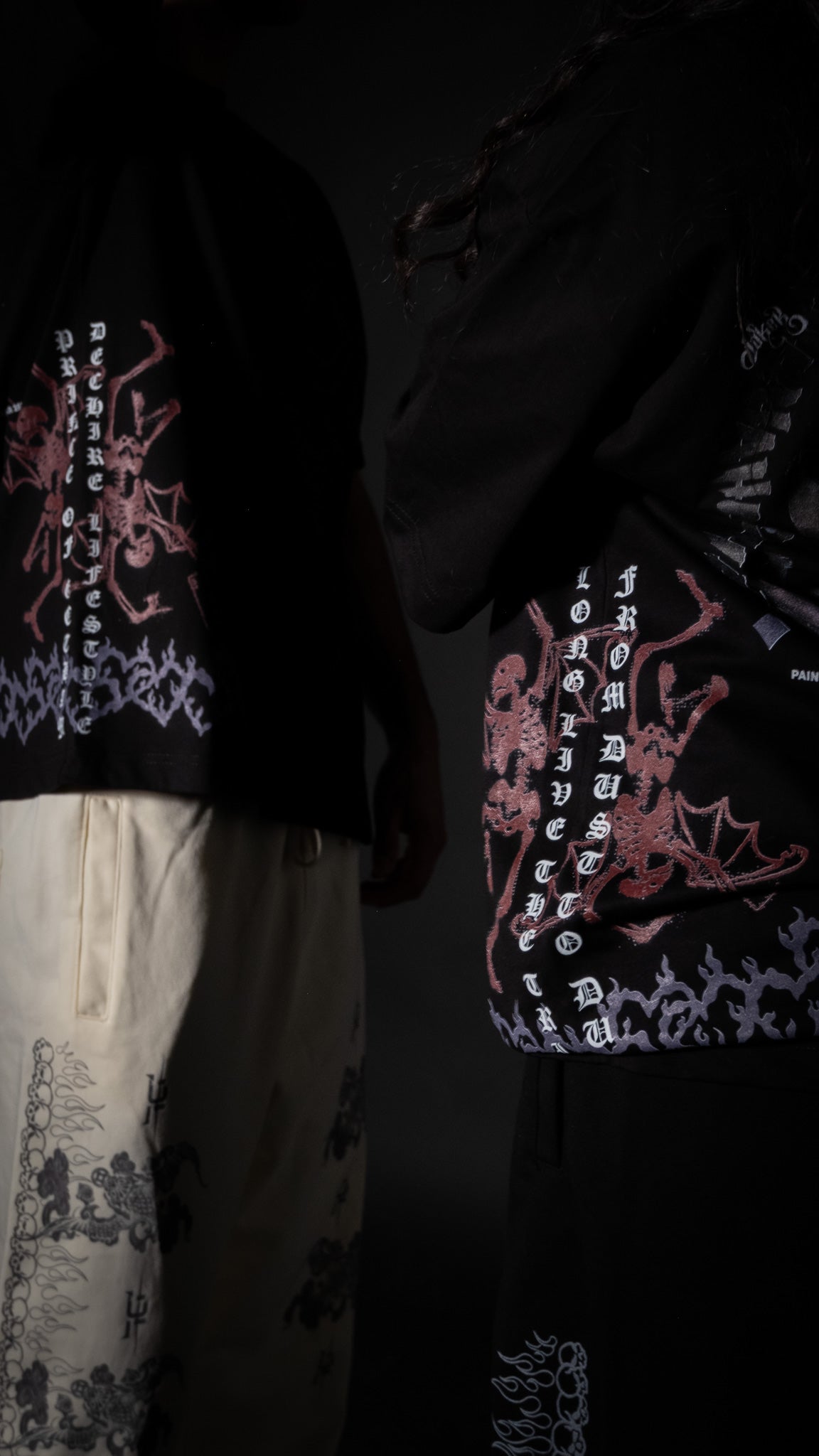 CLOWN PRINCE OF GOTHAM '1 OF 500' OVERSIZED TEE IN BLACK