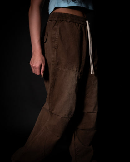 TRIBE ESSENTIALS HVYWT VINTAGE WASHED LUMBERJACK SWEATS/JOGGERS
