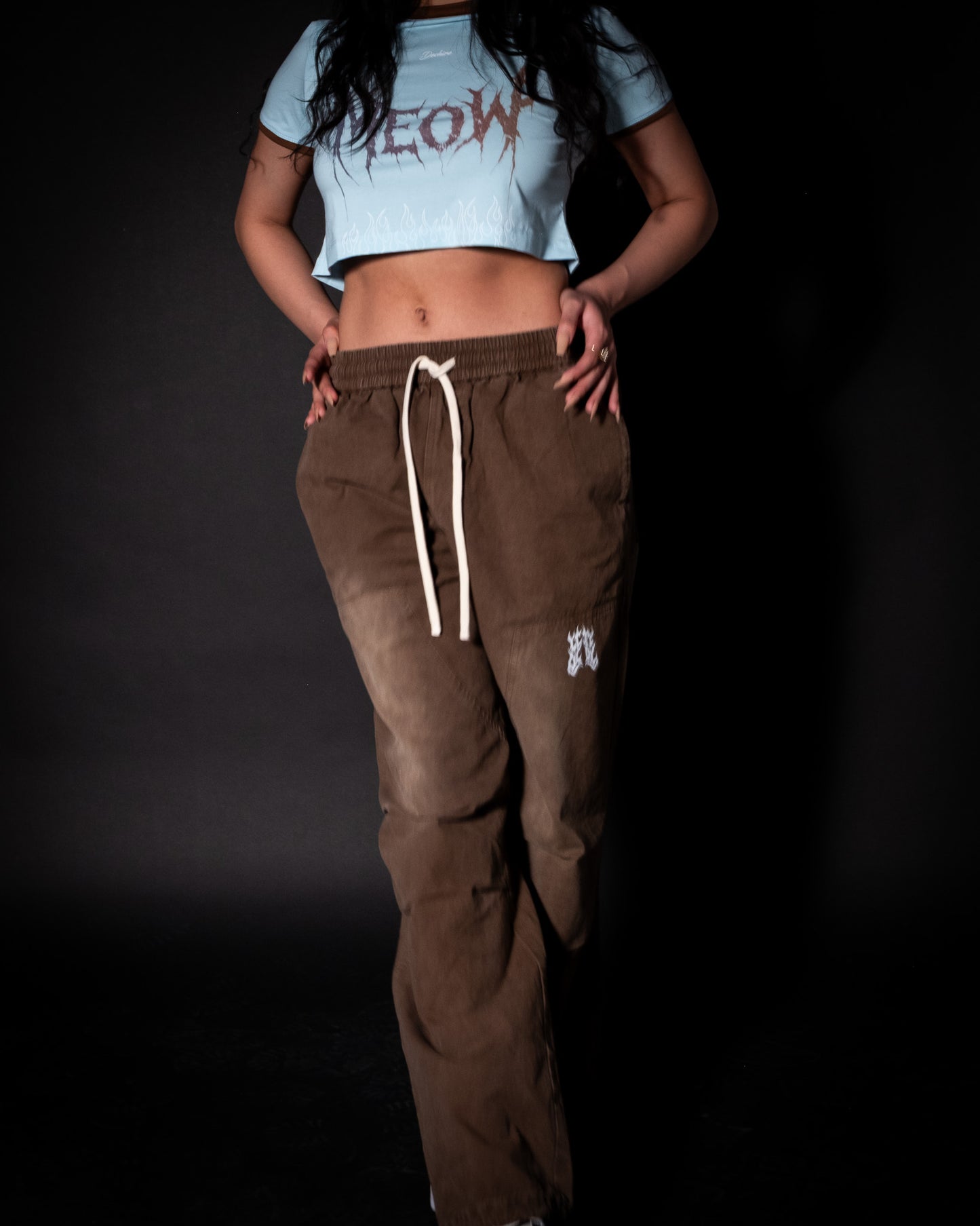 TRIBE ESSENTIALS HVYWT VINTAGE WASHED LUMBERJACK SWEATS/JOGGERS