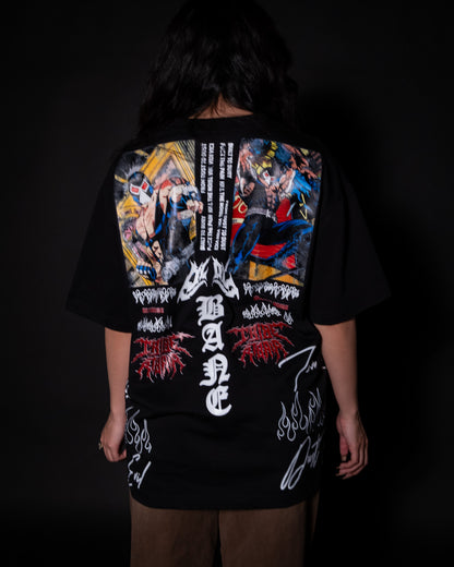 BANE | THE SHADOWS '1 OF 500' OVERSIZED TEE IN BLACK