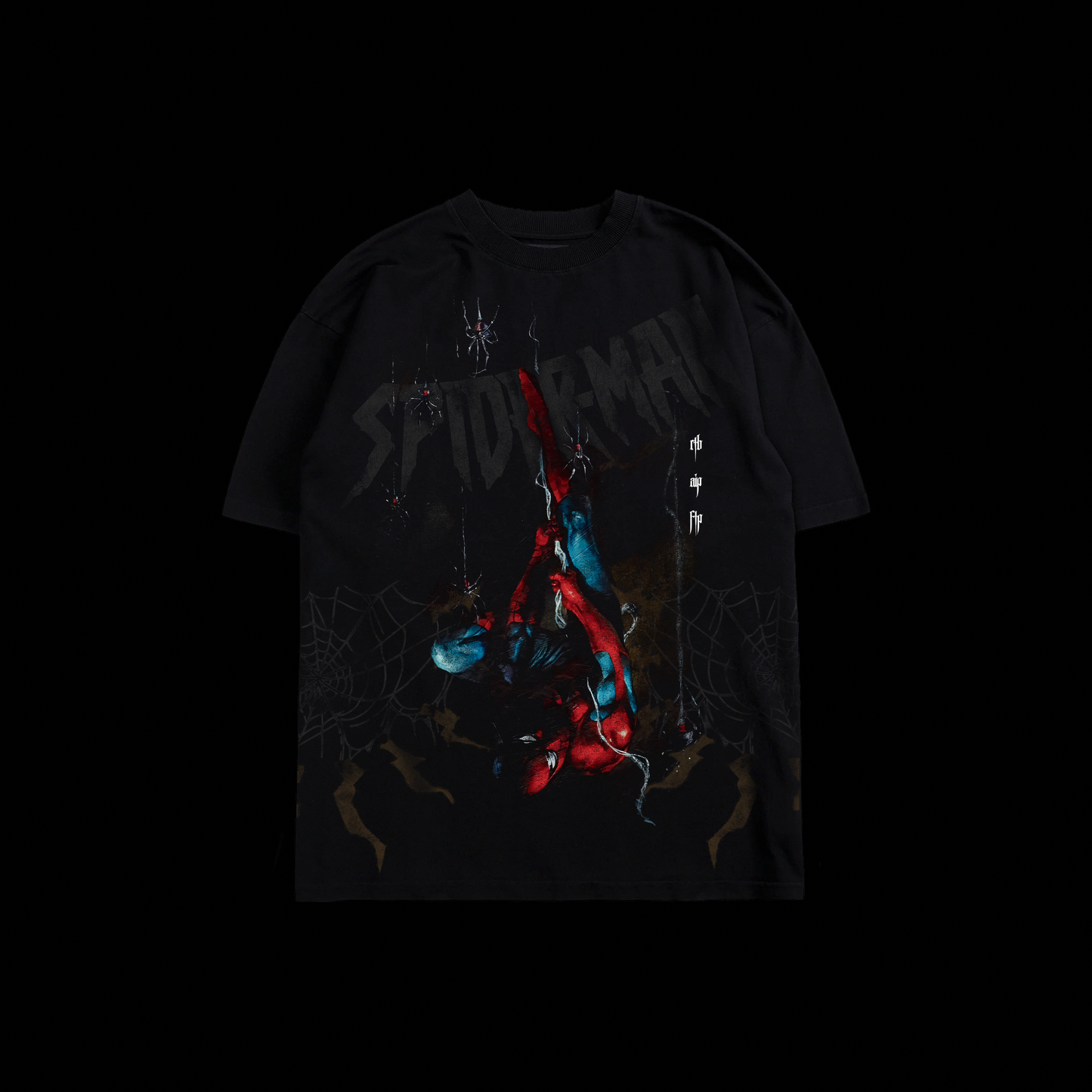 SPIDER-MAN | A SINISTER DAY '1 OF 500' OS TEE IN BLACK