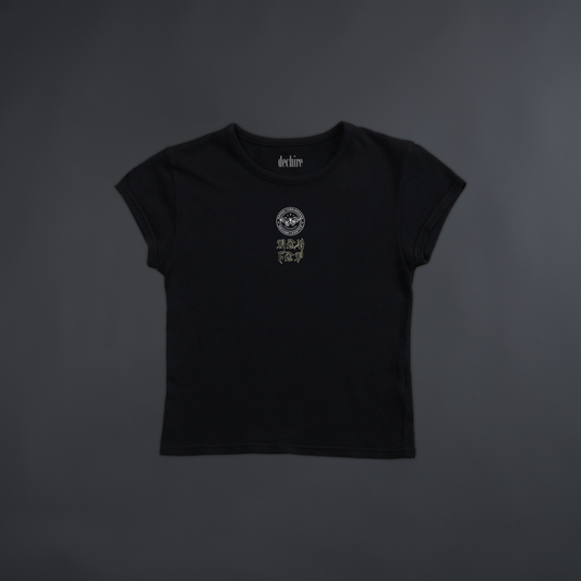 ICHIRUKI CORE 'BABY' TEE IN BLACK