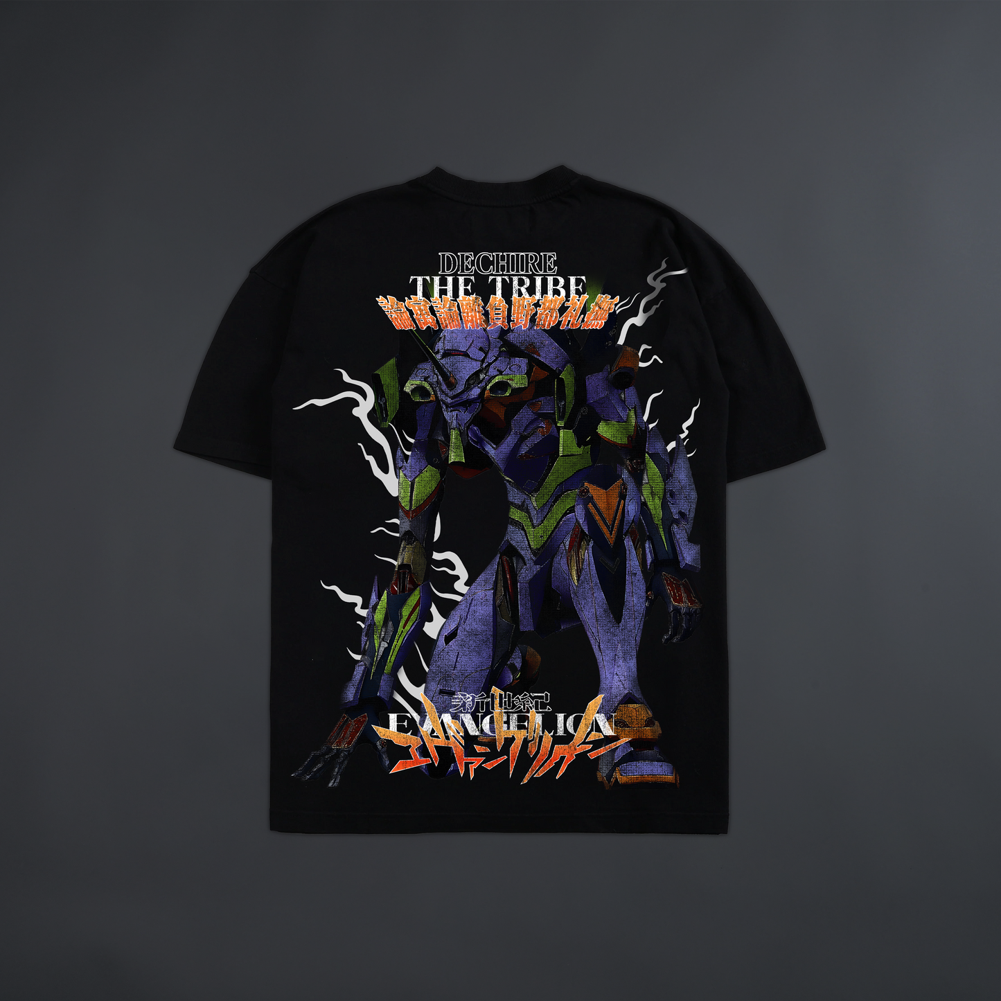 EVA-01 'LIMITED' OVERSIZED TEE IN BLACK