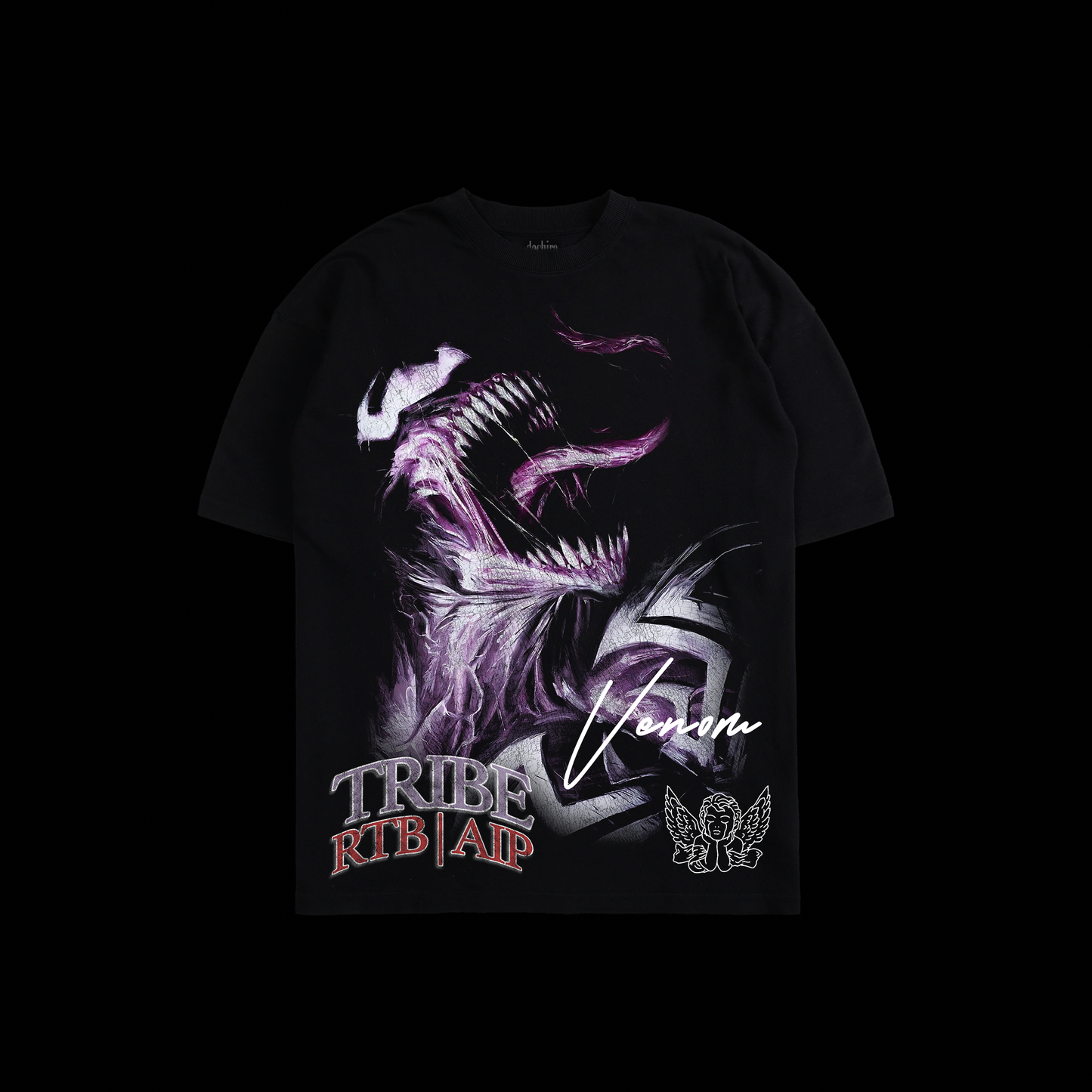 VENOM | FUNERAL PYRE 'LIMITED' OS TEE IN BLACK