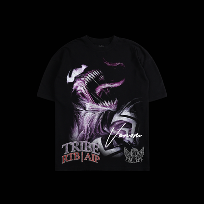 VENOM | FUNERAL PYRE 'LIMITED' OS TEE IN BLACK