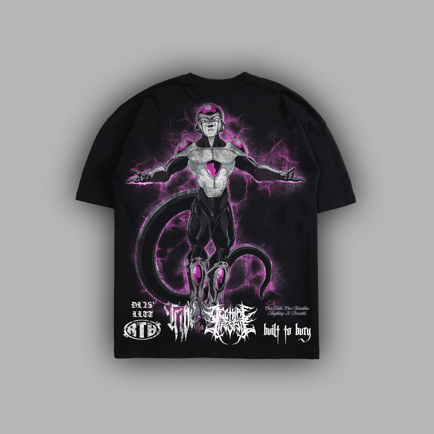LORD FRIEZA '1 OF 100' OVERSIZED TEE IN BLACK