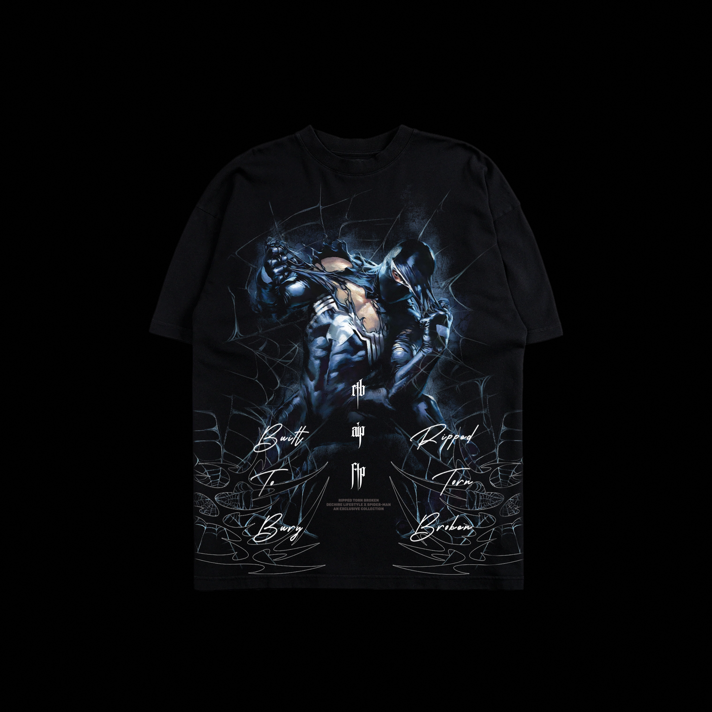 THE BLACK SUIT III '1 OF 500 | DAY II' OS TEE IN BLACK