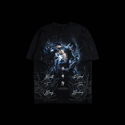 THE BLACK SUIT III '1 OF 500 | DAY II' OS TEE IN BLACK