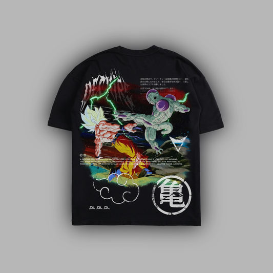 FRIEZA SAGA ARC 'SOA24' OVERSIZED TEE IN BLACK