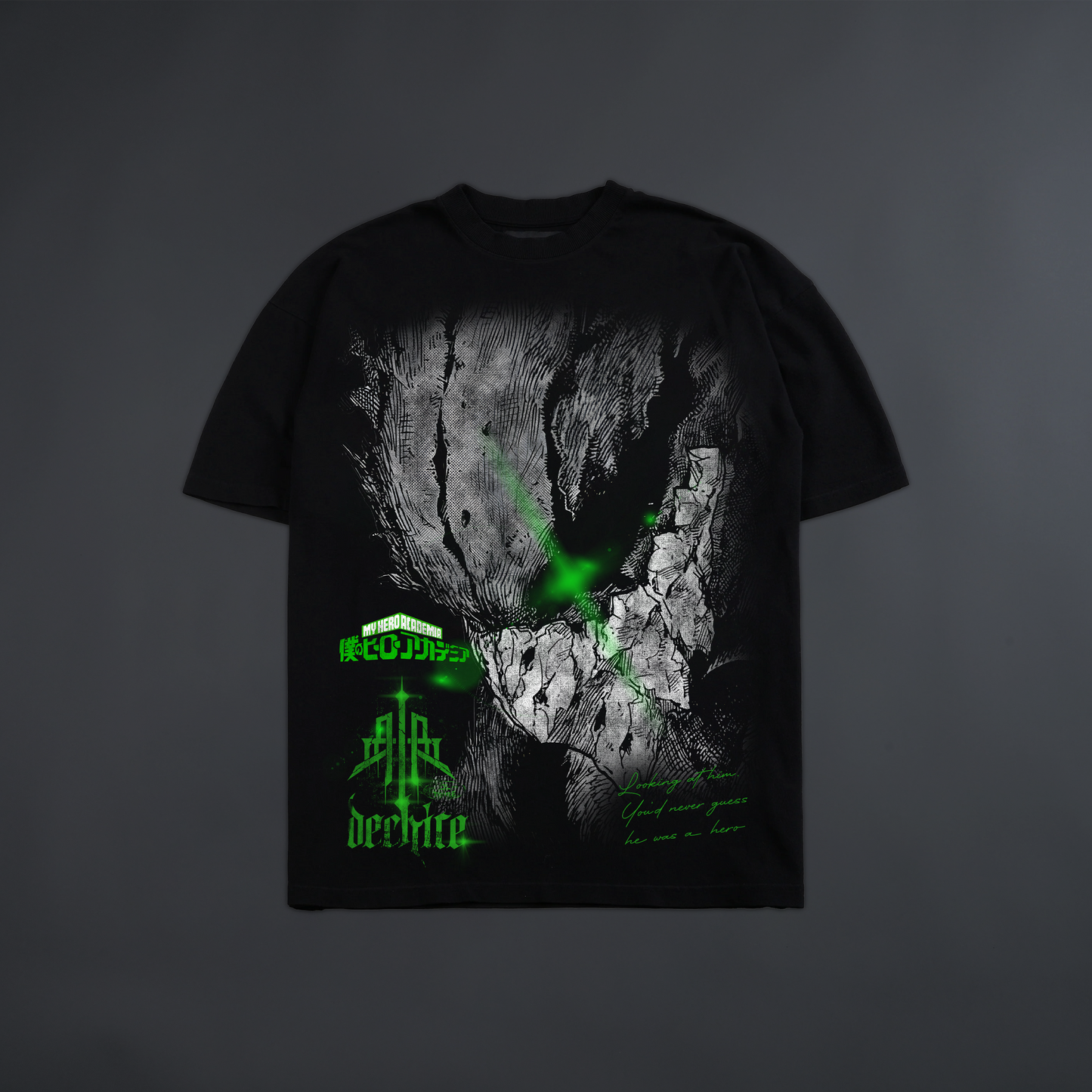 HERO UNEXPECTED 'LIMITED' OVERSIZED TEE IN BLACK