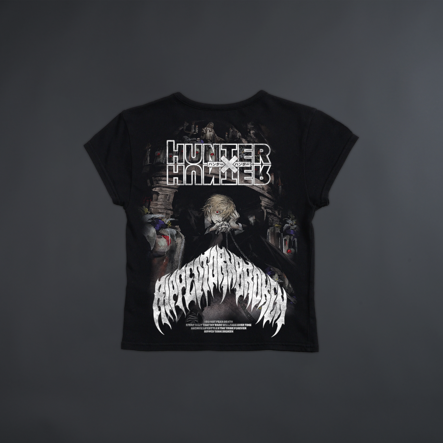 KURAPIKA: ZODIACS CORE 'BABY' TEE IN BLACK