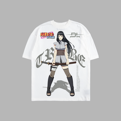 HINATA 'SOA24' 6oz OVERSIZED TEE IN WHITE