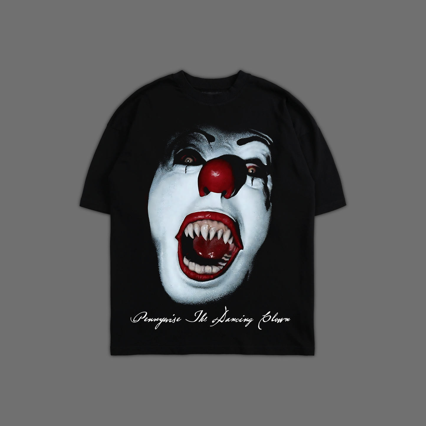 IT 1990: WE ALL FLOAT HERE '1 OF 200' OVERSIZED TEE IN BLACK
