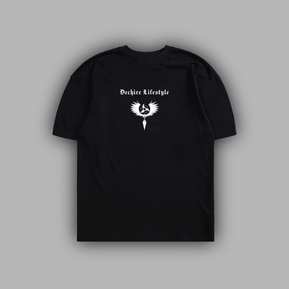 ITACHI UCHIHA 'LIMITED' OVERSIZED TEE IN BLACK