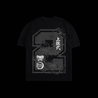 THE RAINBOW EYED DEMON 'LIMITED' OS TEE IN BLACK