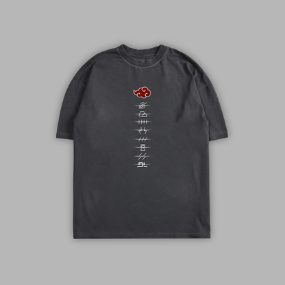 KAKASHI 'LIMITED' OVERSIZED TEE IN GREY