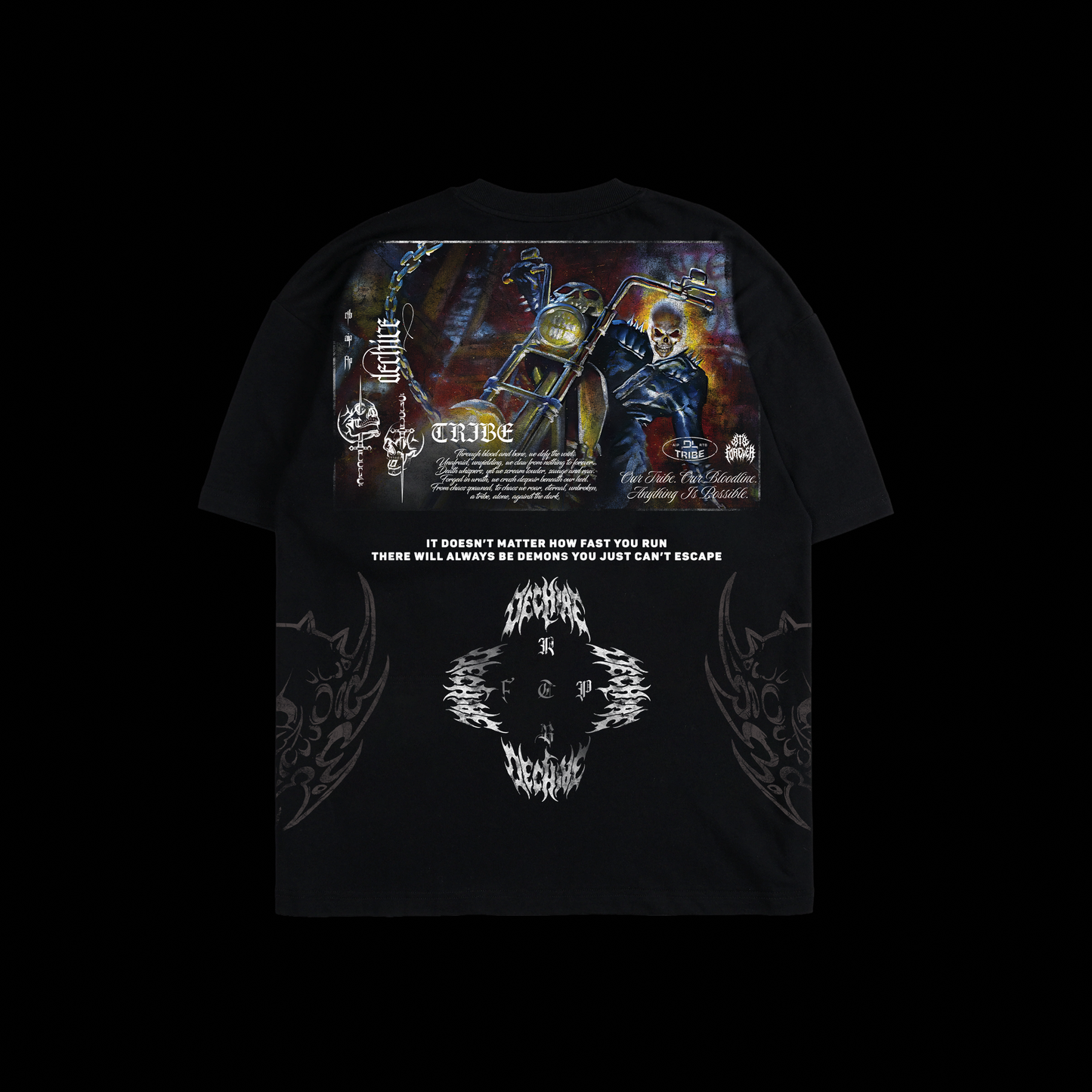 GHOST RIDER | INFINITE VENGEANCE '1 OF 500' OS TEE IN BLACK