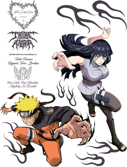 NARUTO: NOW AND FOREVER '1 OF 500' RCL OVERSIZED TEE IN WHITE