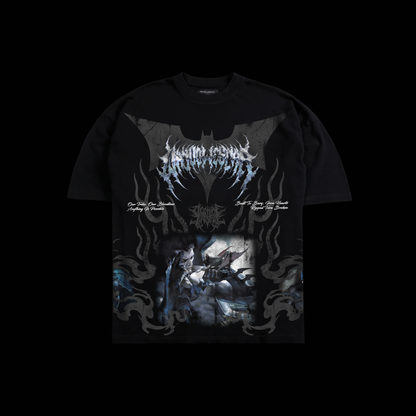A SYMBOL OF PAIN '1 OF 500' OS TEE IN BLACK