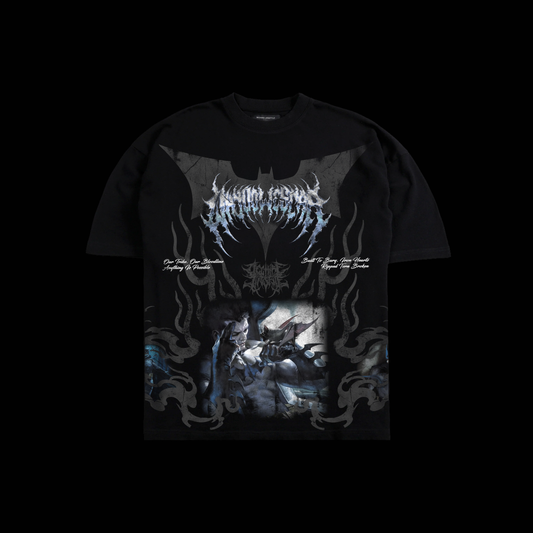 A SYMBOL OF PAIN '1 OF 500' OS TEE IN BLACK