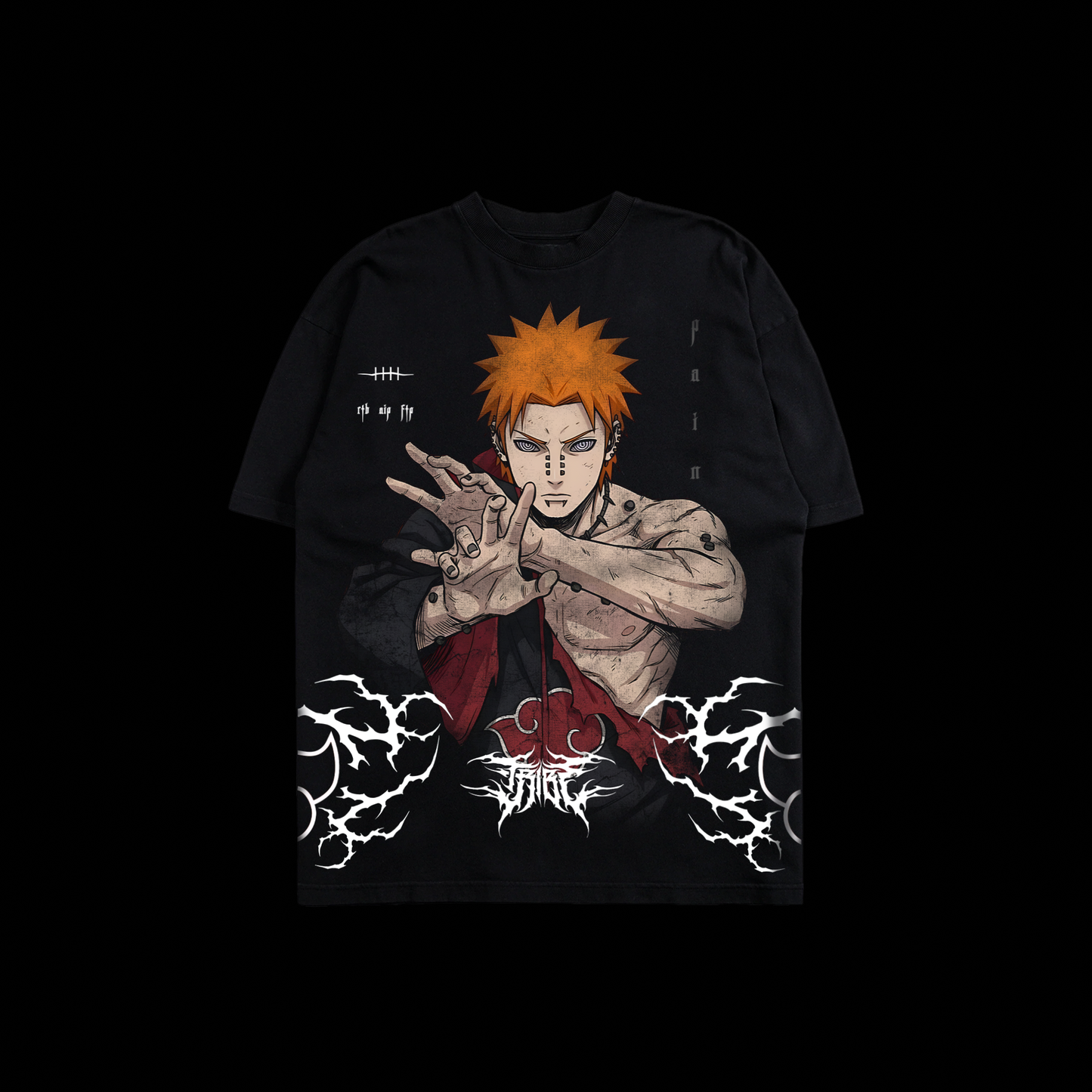 THE 6 PATHS OF PAIN II '1 OF 500' OS TEE IN BLACK