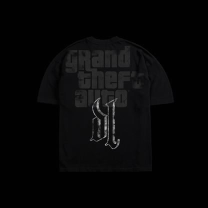 5 STARS 'LIMITED' OS TEE IN BLACK