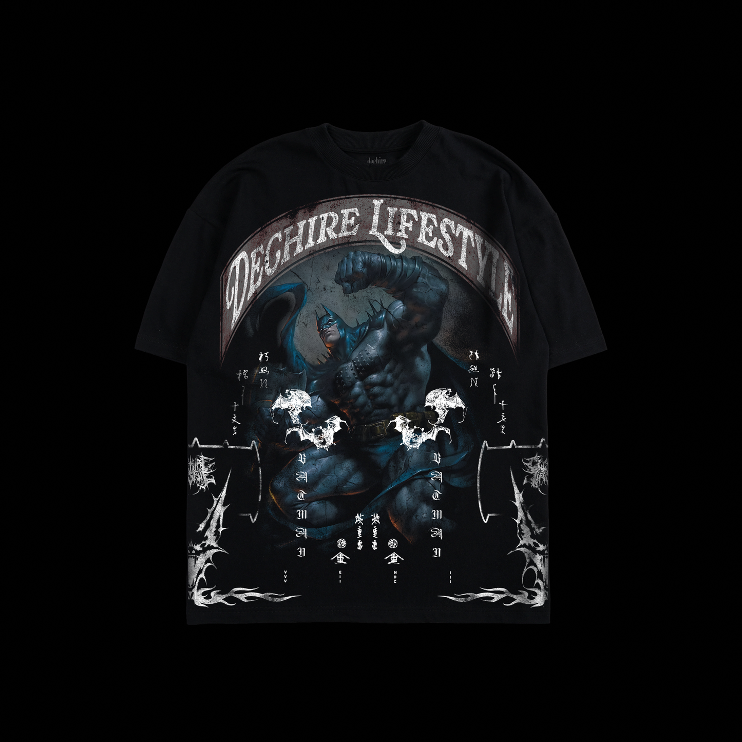 ABSOLUTE BATMAN II '1 OF 500' OS TEE IN BLACK