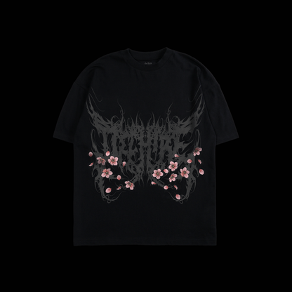 CELESTIAL RULER 'LIMITED' OVERSIZED TEE IN BLACK