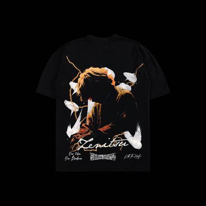 THUNDER & FLASH 'LIMITED' OS TEE IN BLACK