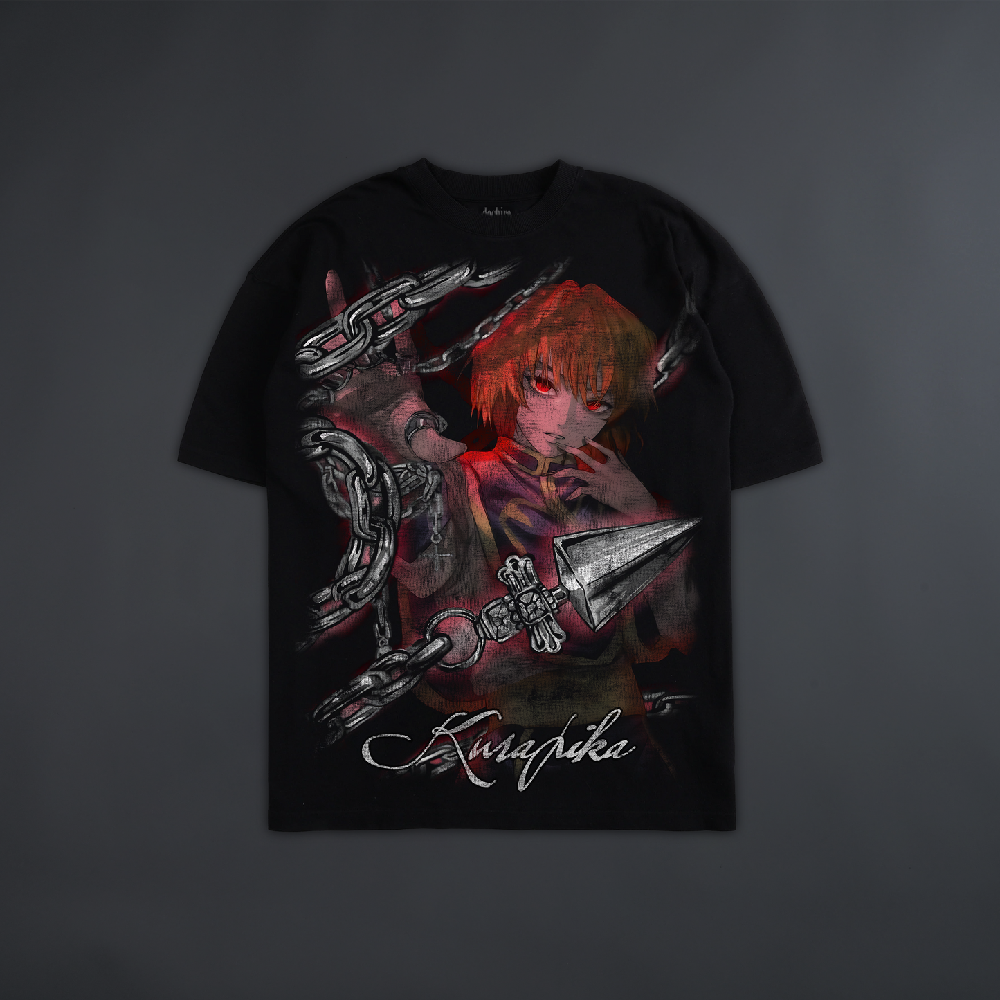 KURAPIKA: ZODIACS 'LIMITED' OVERSIZED TEE IN BLACK