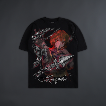 KURAPIKA: ZODIACS 'LIMITED' OVERSIZED TEE IN BLACK