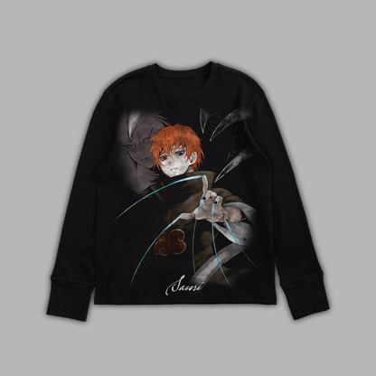 SASORI '1 OF 200' FOG® x DL® ESSENTIAL LS TEE IN MIDNIGHT