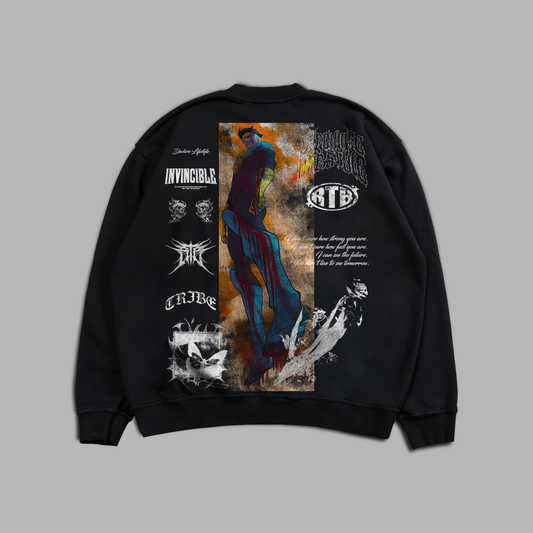 INVINCIBLE: COMPENDIUM ONE 'LIMITED' 11oz CREWNECK IN BLACK