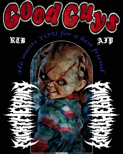 CHILD'S PLAY | CHUCKY 'LIMITED' OS TEE IN BLACK
