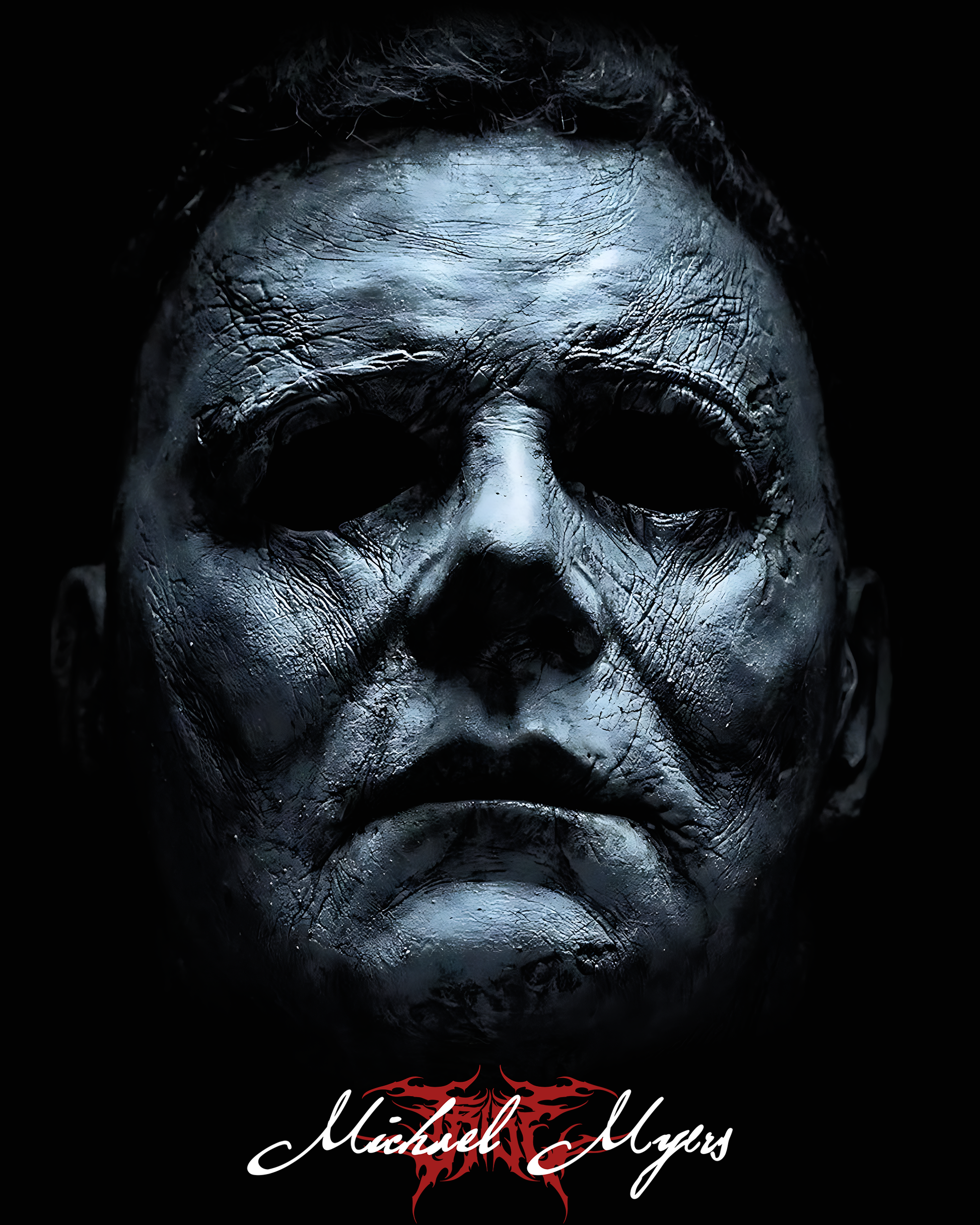 MICHAEL MYERS: HALLOWEEN KILLS '1 OF 200' OVERSIZED TEE IN BLACK