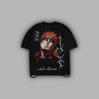 6 PATHS OF PAIN '1 OF 50' RTB BOXY GRUNGE TEE