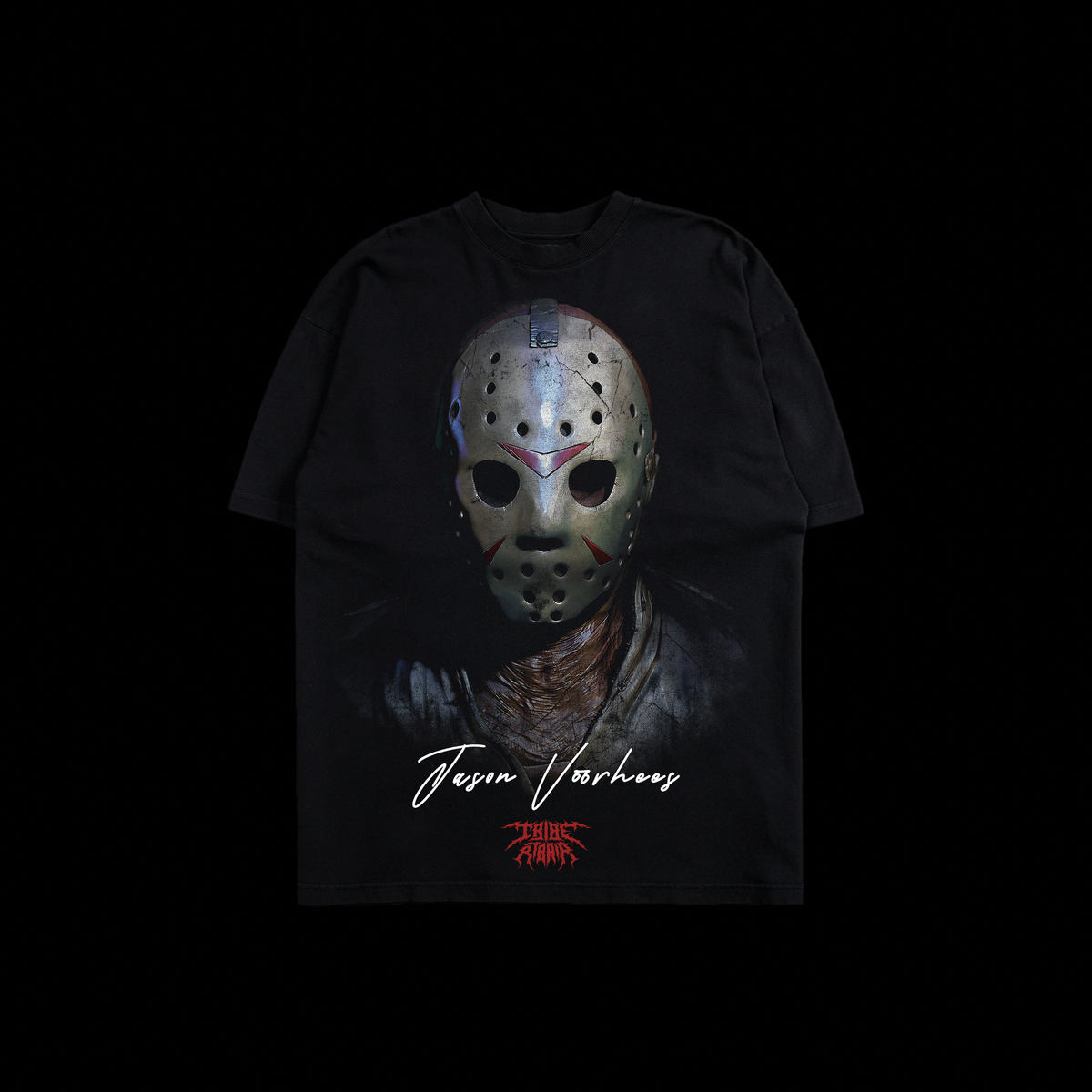 CRYSTAL BLOOD 'LIMITED' OS TEE IN BLACK