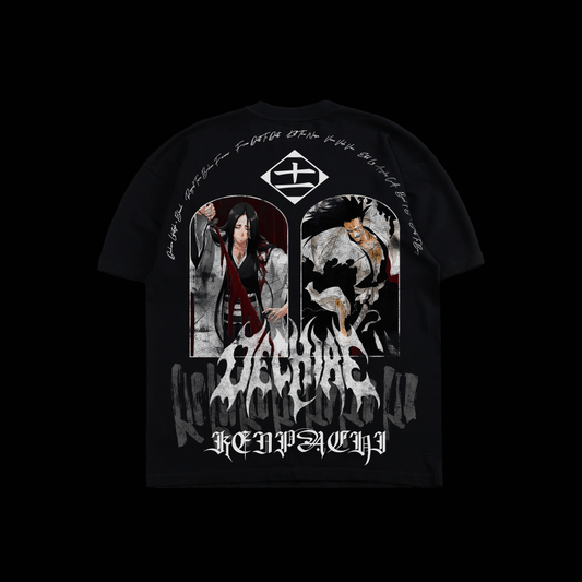 UNOHANA v. ZARAKI | TYBW 'LIMITED' OS TEE IN BLACK